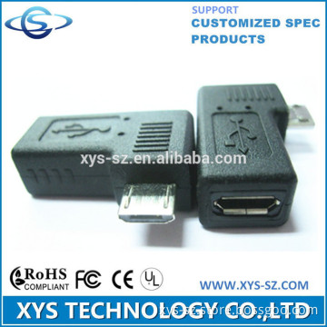 right angle micro usb adapter